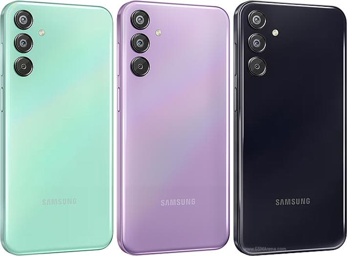 Samsung Galaxy F15 Colors and Camera setup.